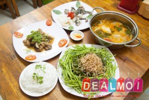 Deal Mới - Lau ech + ech xao kieu...